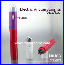 electric roll on bottle 20ml electric face cream roll on packaging electric vibrating plastic roll on bottle